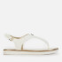 MICHAEL KORS BRANDY PAISLEE SANDAL WHITE