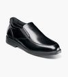 FLORSHEIM BOYS DRESS SHOE BLACK HIGHRISE JR SLIP ON | Hands Free