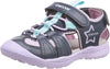 GEOX GIRLS SANDAL J VANIETT B NAVY/LILAC