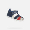 GEOX BOYS SANDALS B ELTHAN DK NAVY/RED