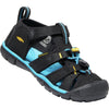 KEEN BLACK YELLOW BOYS SANDAL