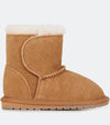 EMU Australia Toddler Booties | Suede & Sheepskin Lining | Water-Resistant Suede