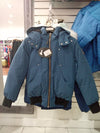 MOOSE KNUCKLERS GIRLS BOMBER CHAMBRAY BLUE