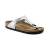 BIRKENSTOCK GIRLS SANDAL SILVER GIZEH