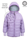 THERM HYDRACLOUD WINTER GIRLS PUFFER JACKET - WATERPROOF PINK ECO (-18 DEGREE)