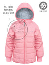 THERM HYDRACLOUD WINTER GIRLS PUFFER JACKET - WATERPROOF PINK ECO (-18 DEGREE)