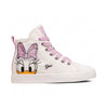 GEOX GIRLS J CIAK G OFF WHITE/PINK