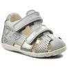GEOX SANDAL GIRLS WHITE SILVER B KAYTAN G