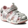 GEOX SANDAL GIRLS SILVER BS.AGASIM