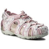 GEOX SANDAL GIRLS WHITE PINK JS ROXANNE STARS